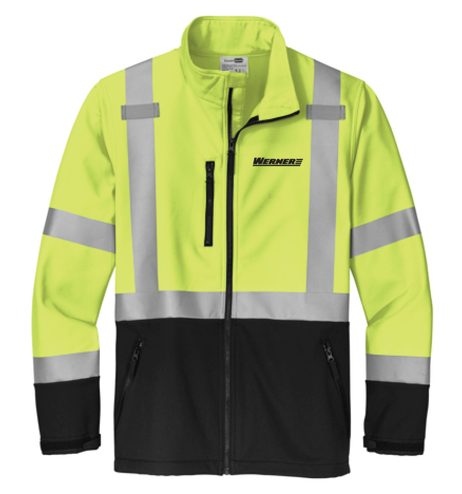 Safety Cornerstone ANSI 107 Class 3 Soft Shell Jacket - Werner ...